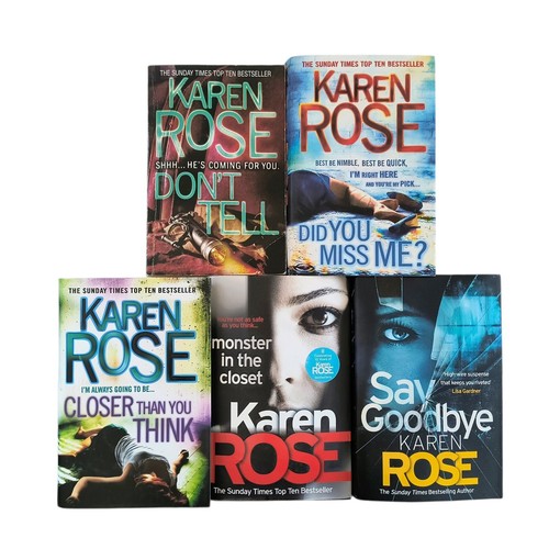 Karen rose books bundle - bundle, x5