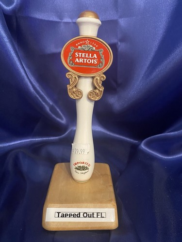 Stella artois beer tap handle - beer,