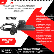 Led trailer light fault - trailer,