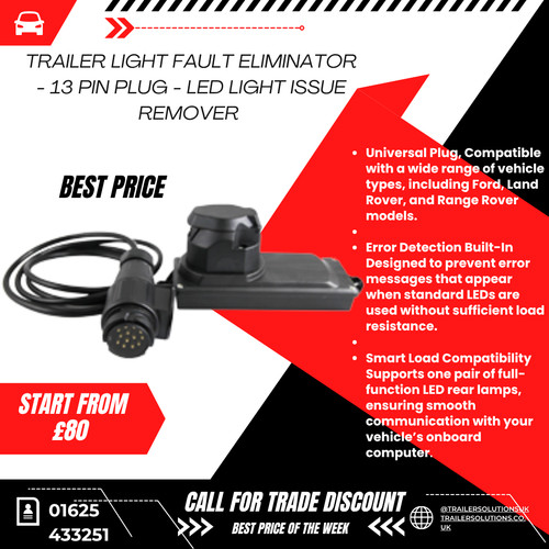 Led trailer light fault - trailer,