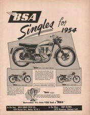 1954 bsa gold - gold, cc