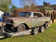pontiac cheiftain 1957 solid car  big block 454 chevy v8 engine