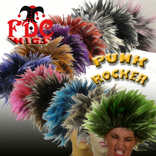 Punk rocker fdc wig - punk, rod