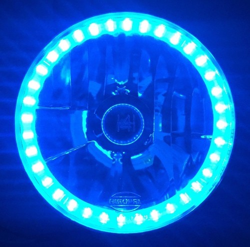 Blue halo headlights angel - halo,
