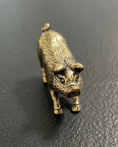 Copper bronze brass piggy - copper/bronze/brass,