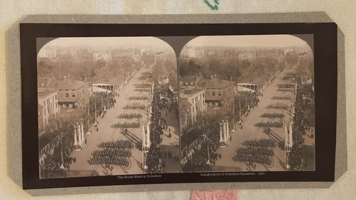 Stereoscope slide inauguration - stereoscope,