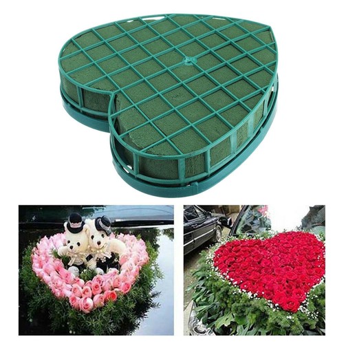 Flower foam blocks - foam, heart
