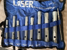 Laser 2457 8 Piece Metric Box Spanner Set