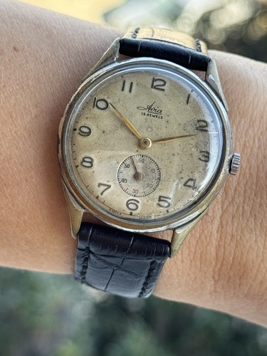 Vintage avia watch manual - vintage,