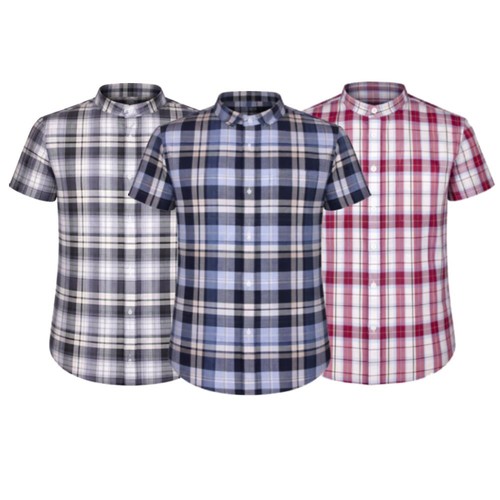Men big size check shirt - check,
