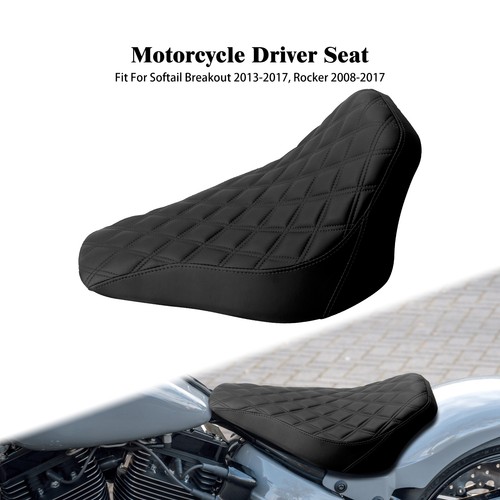 Front driver black solo seat - front,