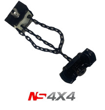Spare wheel carrier winch with