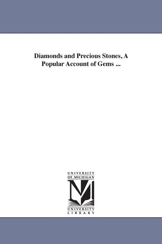 Diamonds and precious - , stones