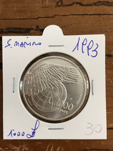 San marino 1993 - 1000, lire