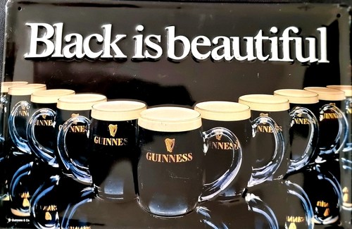 Guinness metal sign - guinness,