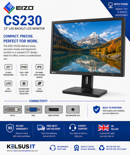 Eizo flexscan cs230 black - eizo,