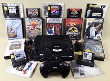 Sega Mega Drive console & games bundle Jurassic Park & more complete set up