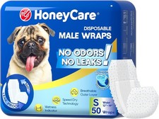 50 Pack Waist Disposable Dog