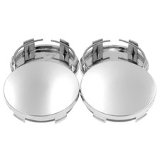Two Chrome finish caravan