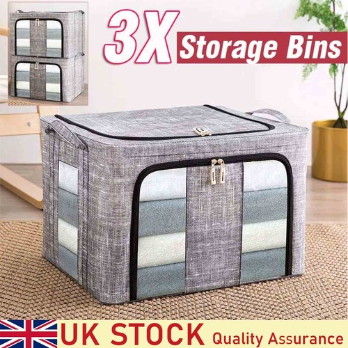 66l foldable storage box - 3x,