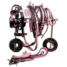 Black and Pink Leather Single