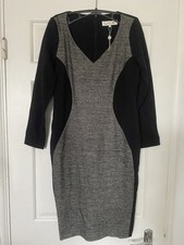 Damsel In a Dress Stretch Wiggle Illusion Workwear Dress 14