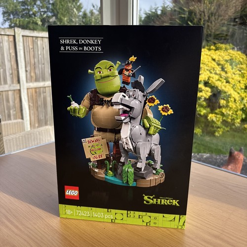 Lego 72423 shrek donkey - donkey,, puss