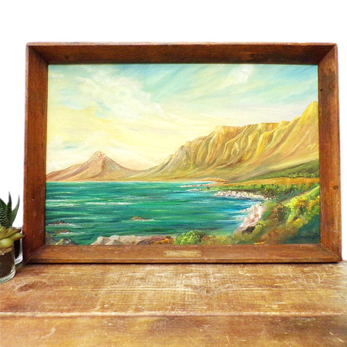 Coastal mountain seascape - coastal,