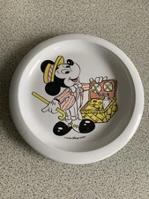 Vintage The Walt Disney Company 1983 Cole & Mason Melamine Mickey Mouse Plate