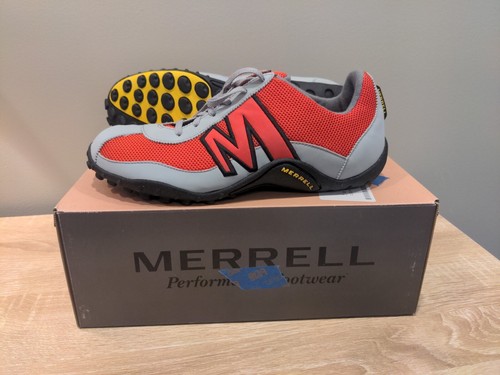 Merrell sprint blast red - sprint, gray