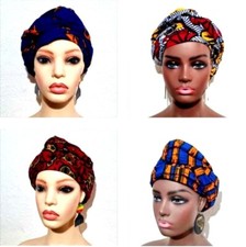 Various African Print Traditional Handmade Headwraps & Headband Scarf For Women.