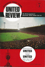 Football Programme>MAN UTD v LEEDS UNITED Aug 1967