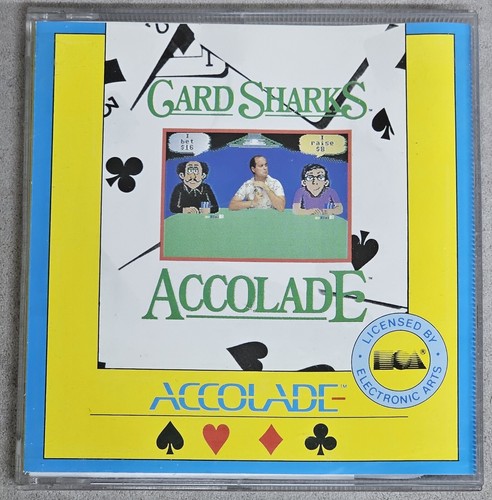 Commodore 128 card - 64/128, sharks