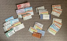 Concert Ticket Stubs Lot of