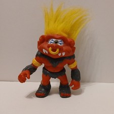 Hasbro 1992 Battle Trolls Red Cyclops Troll toy Figure 