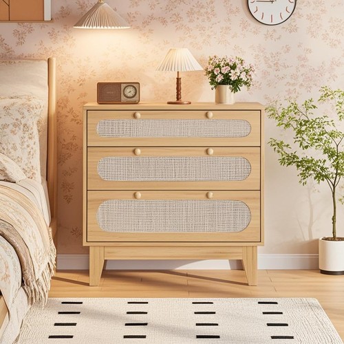 Rattan drawer dresser - 3,
