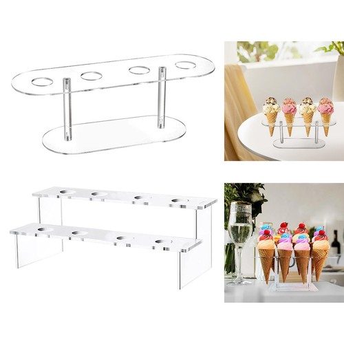 Ice cream cone holder - cream,