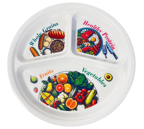 Healthy eating plate portion - healthy,