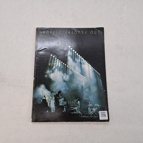 Genesis seconds out songbook - seconds,