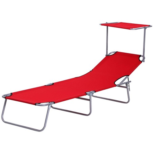 Folding sun lounger - folding,