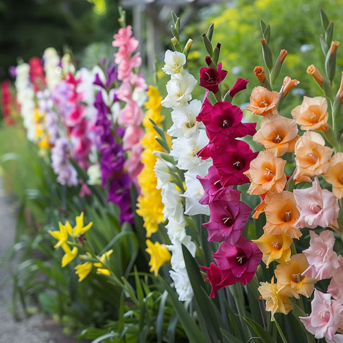Gladioli mixed bulbs - 32,