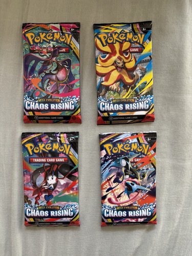 Chaos rising booster packs - booster, x4