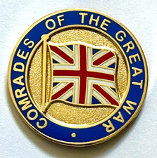 Comrades of the Great War Veteran Enamel Lapel Pin Badge 1918 UK Seller