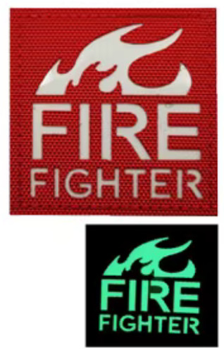 Fire fighter official velcro - fire, velcro®