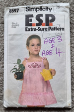 Simplicity Pattern 8597