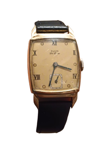 Vintage elgin luxe tank 10k - elgin,