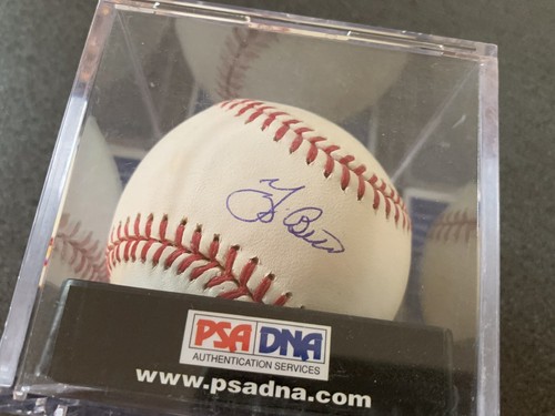 Yogi berra signed baseball - signed,