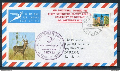 1973 air rhodesia first - 1973, flight