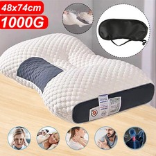 1000G Foam Pillow Cervical Memory For Neck & Shoulder Pain Ergonomic Orthopedic
