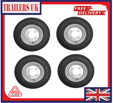 4 X trailer Wheel & Tyre 145